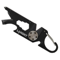Lansky Roadie 8 In 1 Portable Keychain Knife Sharpener - Lightweight Carbide Variable Hex Wrench #lroad1