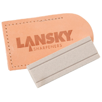Lansky Super Hard Pocket Arkansas Sharpening Stone - 3 Inches Comes W Pouch #llsaps