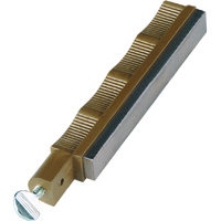 Lansky Fine Diamond Sharpening Surface Hone Stainless Steel - Gold Ergonomic Plastic Housing #lldhfn