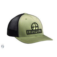 Leupold Le170585 Reticle Trucker Cap Loden White Mesh Snapback