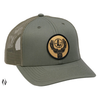 Leupold Le183466 8 Point Trucker Cap Loden Green Adjustable Snapback Mesh