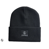 Leupold Le186463 Cuffed Beanie Black Acrylic Knit Hat