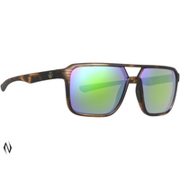 Leupold Bridger Sunglasses Le186747 Matte Tortoise Emerald Mirror