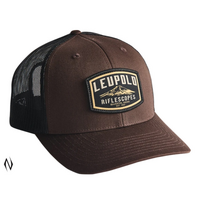 Leupold Le186772 Mt Hood Trucker Hat Brown Mesh Snapback