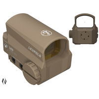 Leupold Le187641 Lco Pro F2 Red Dot Sight Fde 1x 4 Reticles