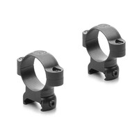 Leupold Lrw 1 Inch Cross Slot Rings High Matte - Steel #le120975