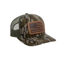 Leupold Bottomland Flag Patch Trucker Cap - Os #le172600