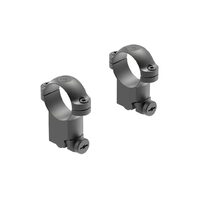 Leupold  Ringmount Ruger M77 1in Solid Steel Black High Quality - Super High Matte #le49944