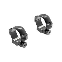 Leupold Ringmount Ruger No1 77/22 1in Solid Steel High Quality - Low Gloss #le49950