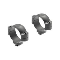 Leupold Dual Dovetail 30mm Rings High Quality Steel Black - Medium Matte #le49957