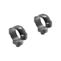 Leupold Quick Release 1in Rings High Quality Steel Black - Medium Gloss #le49973