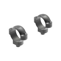 Leupold  Quick Release 1in Rings High Quality Steel Black - Medium Matte #le49974