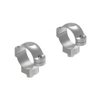 Leupold Quick Release 1in Rings High Quality Steel - Medium Silver #le49975
