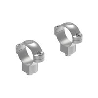 Leupold Quick Release 1in Rings High Quality Steel - High Silver #le49980