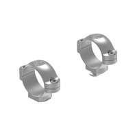 Leupold Std 1 Inch Rings Low Silver - Steel #le49899