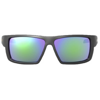 Leupold Sunglasses Switchback Matte Black Emerald Mirror - Stainless Steel #le179093