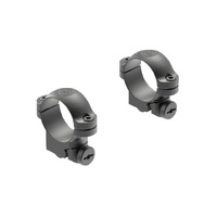 Leupold Dependable Ring Mount Ruger M77 1 Inch Low Matte - Steel #le61017