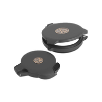 Leupold Alumina Flip Up Lens Cover Kit 50mm Steel Standard Ep - Black #le62995