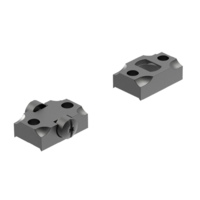 Leupold 2 Piece Bases Steel Standard Rings Tikka T3x - Black Matte #le54447