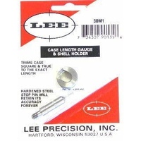 Lee Precision 90135 .30 M1 Carbine Case Length Gauge And Shell Holder Steel