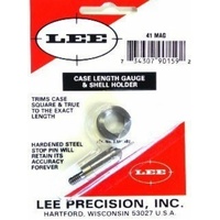 Lee Precision 90159 41 Magnum Case Length Gauge With Shell Holder Steel