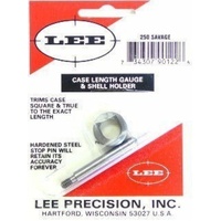 Lee Precision 90122 250 Savage Case Length Gauge With Shell Holder Steel