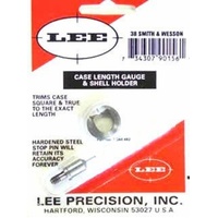 Lee Precision 90156 38 Smith & Wesson Case Length Gauge And Shell Holder