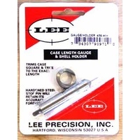 Lee Precision 90971 458 Winchester Magnum Case Length Gauge And Shell Holder