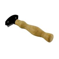 Leder Gun Cleaning High Quality Essential Tool Utility Tanning Knife - Wood Handle #tan2650