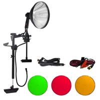 Lightforce Blitz Window Mount Spotlight Kit - 240mm 100w 3300k #windowkit240