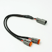 Lightforce 2 Pin Deutsch Style Connector / Splitter - 18awg Cable 300mm #2piny