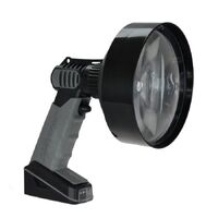 Lightforce Handheld 140mm Fresnel Technology Enforcer White 6w Led Spollight - Black #ef140led
