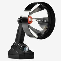 Lightforce Halogen Handheld Light Lamp 170mm Hid 50w Enforcer Spotlight - Curly Cord #ef170hid