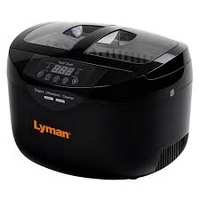 Lyman Ly-2500b Turbo Sonic 2500 Ultrasonic Cleaner Digital Heated Tank Fast Cleaning