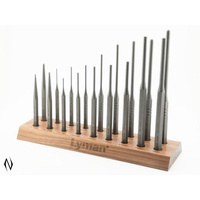 Lyman Armourers Ly-A18hps Gunsmithing Hex Punch Set 18 Pce With Stand