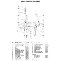 Lyman Ly-Lsps 450 Lube Sizer Pressure Screw Replacement Part Mechanical Component
