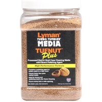 Lyman Tufnut Plus Media Ly-Tnm Brass Tumbling Media Small 3 Lb Pre-Treated Walnut Shells