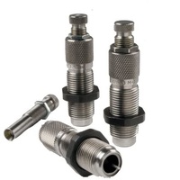 Lyman Popular Bullet 3 Die Carbide Set Steel Construction Reloading Tool - 9mm #ly-c9mm
