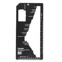Lyman Perfect Precisely Made E Zee Rifle And Pistol  Case Length Gauge - Rugged Metal #ly-etg