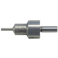 Lyman Ezee Hand Case Trimmer Pilot Specific Metallic Trimming Accessories - .40 Sw Calibre Sliver #ly-eztp40sw