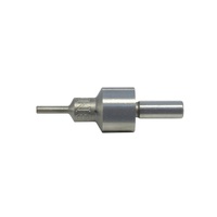 Lyman Ezee Hand Case Trimmer Pilot Specific Metallic Trimming Accessories - 9mm Calibre Sliver #ly-eztp9mm
