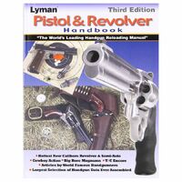 Lyman Pistol Revolver Handbook Most Complete Handgun Reloading Manual - 3rd Edition #bk-lyrbpr3