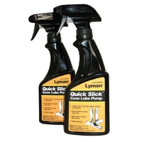 Lyman Gun Cleaning Super Quick Slick Case Petroleum Based Lube Spray - Economical 16oz Pump #ly-qs