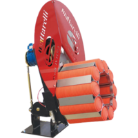 Mattarelli Sporting Line Vertical Teal Testa Rossa Target Thrower Machine - 300 Targets 12v #mat-teal-12v