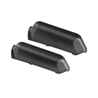 Magpul Sga High Cheek Riser Kit - 0.50" And 0.75" #mag461-blk