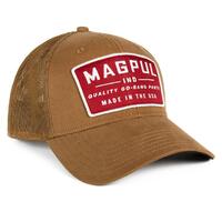 Magpul Go Bang Mid Crown Snap Back Cap - Coyote #mag784-251