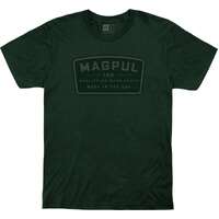 Magpul Go Bang Parts Cotton Comfortable T Shirt Short Sleeve - Forest Green Crew Neck #mag1111-l-301