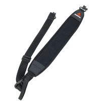 Manitoba Quik-lock Padded Rifle Sling With Swivels Medium Black