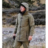 Manitoba Expedition Waterproof Hunting Jacket With 30,000mm Rating Green