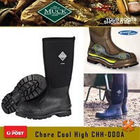 Muck Boot Chore Classic High Plain Toe Work Boot W/ Flex-Foam Hunting Waterproof